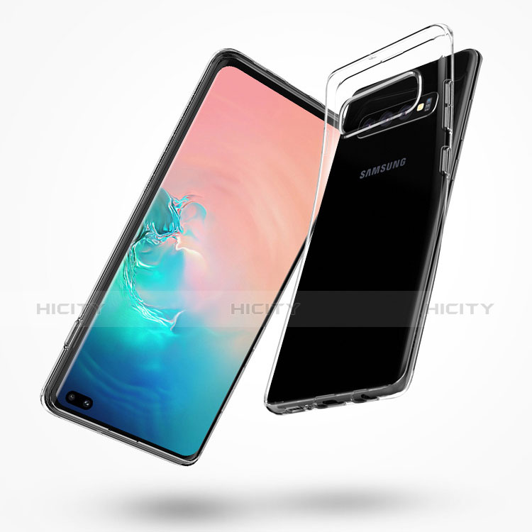 Housse Ultra Fine TPU Souple Transparente T05 pour Samsung Galaxy S10 Plus Clair Plus