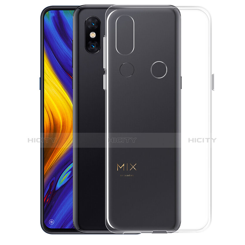 Housse Ultra Fine TPU Souple Transparente T05 pour Xiaomi Mi Mix 3 Clair Plus