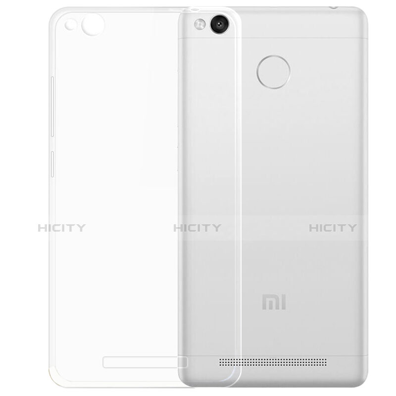 Housse Ultra Fine TPU Souple Transparente T05 pour Xiaomi Redmi 3 Pro Clair Plus