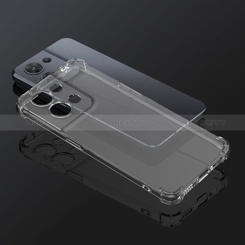 Housse Ultra Fine TPU Souple Transparente T05 pour Xiaomi Redmi Note 13 Pro 5G Clair Plus