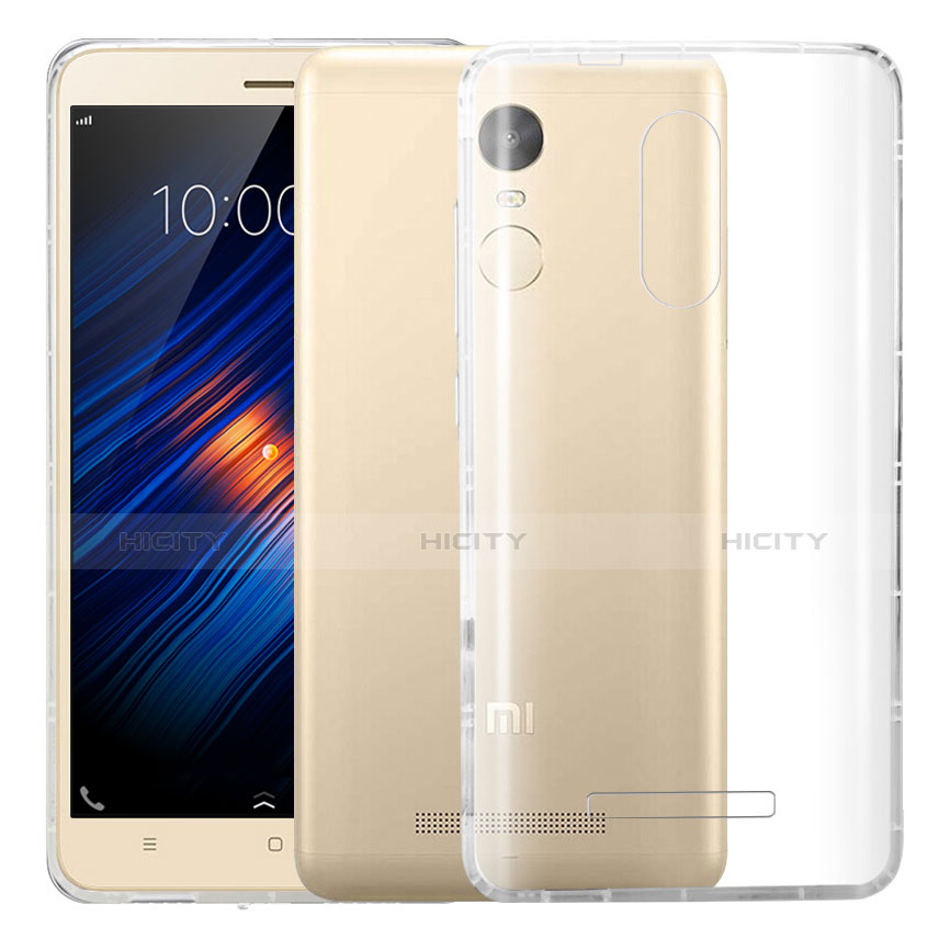 Housse Ultra Fine TPU Souple Transparente T05 pour Xiaomi Redmi Note 3 MediaTek Clair Plus