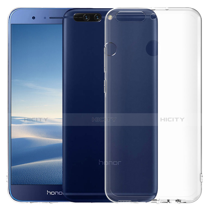 Housse Ultra Fine TPU Souple Transparente T06 pour Huawei Honor 8 Pro Clair Plus