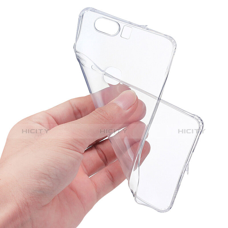 Housse Ultra Fine TPU Souple Transparente T06 pour Huawei Honor V8 Clair Plus