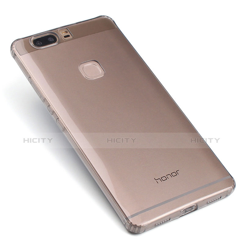 Housse Ultra Fine TPU Souple Transparente T07 pour Huawei Honor V8 Gris Plus