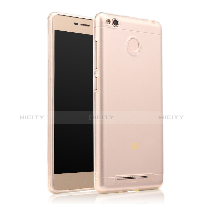 Housse Ultra Fine TPU Souple Transparente T07 pour Xiaomi Redmi 3S Clair Plus