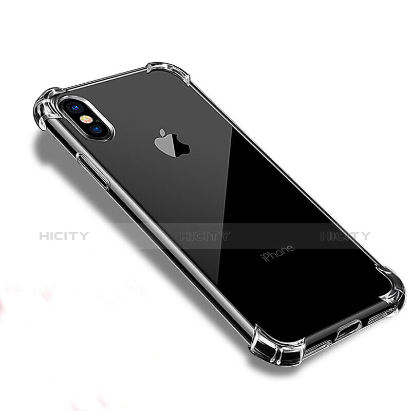 Housse Ultra Fine TPU Souple Transparente T09 pour Apple iPhone Xs Clair Plus