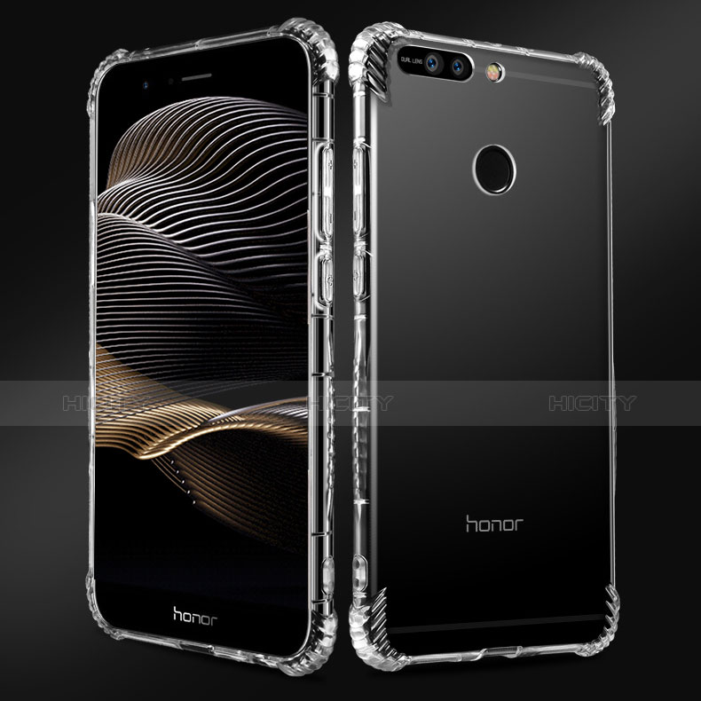 Housse Ultra Fine TPU Souple Transparente T09 pour Huawei Honor 8 Pro Clair Plus