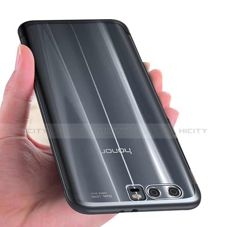 Housse Ultra Fine TPU Souple Transparente T09 pour Huawei Honor 9 Premium Argent Plus