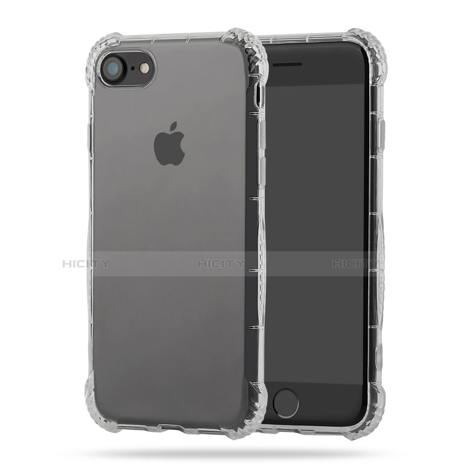 Housse Ultra Fine TPU Souple Transparente T10 pour Apple iPhone 7 Clair Plus