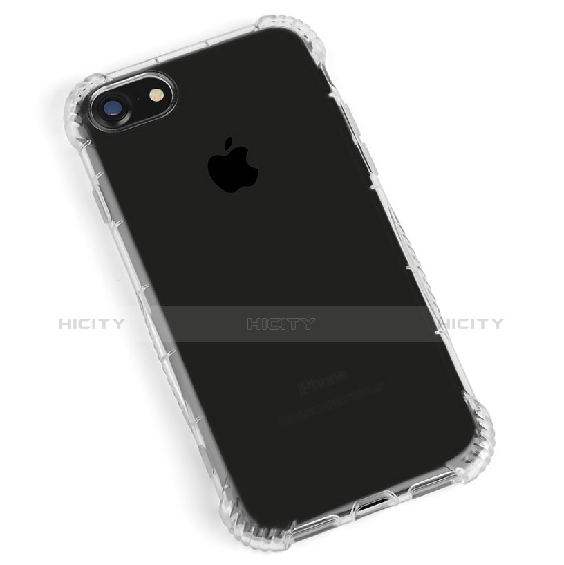 Housse Ultra Fine TPU Souple Transparente T10 pour Apple iPhone 7 Clair Plus