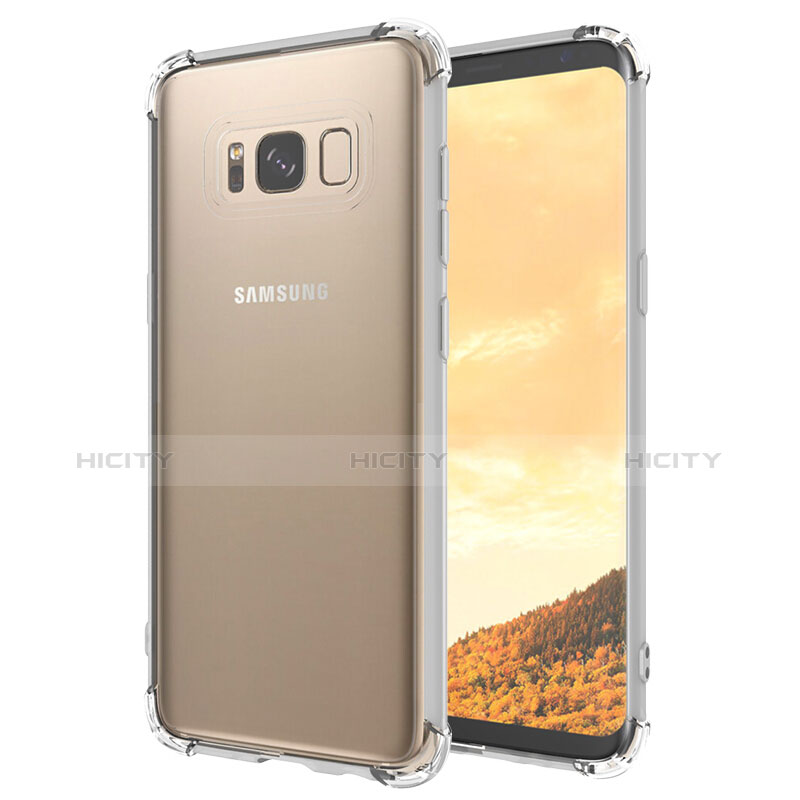 Housse Ultra Fine TPU Souple Transparente T10 pour Samsung Galaxy S8 Clair Plus