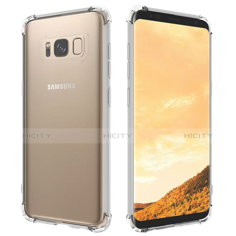 Housse Ultra Fine TPU Souple Transparente T10 pour Samsung Galaxy S8 Clair Plus