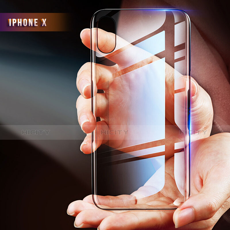 Housse Ultra Fine TPU Souple Transparente T14 pour Apple iPhone X Clair Plus