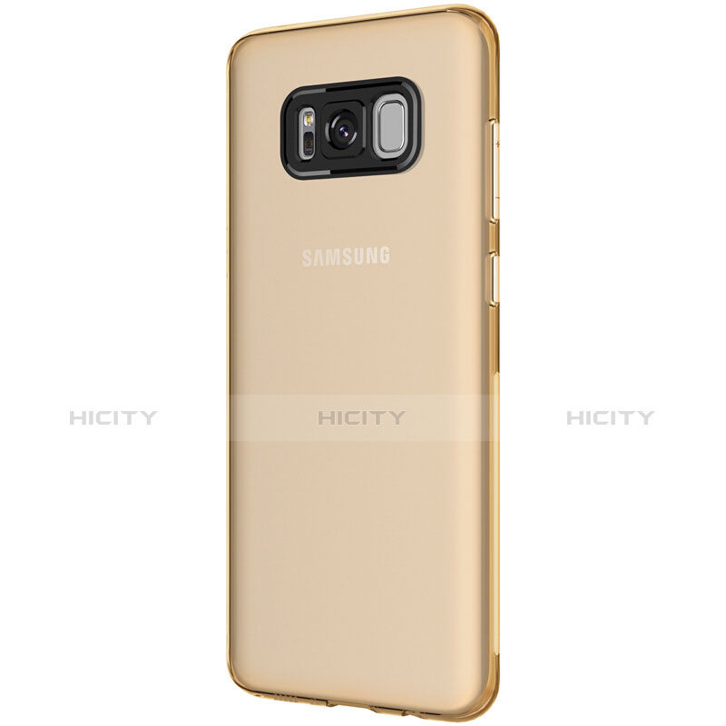 Housse Ultra Fine TPU Souple Transparente T15 pour Samsung Galaxy S8 Or Plus