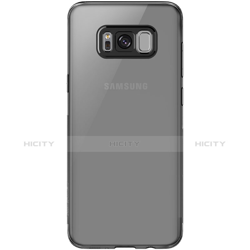 Housse Ultra Fine TPU Souple Transparente T15 pour Samsung Galaxy S8 Plus Noir Plus