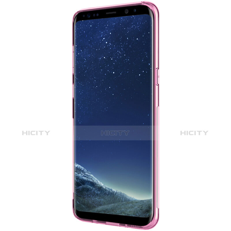 Housse Ultra Fine TPU Souple Transparente T15 pour Samsung Galaxy S8 Plus Rose Plus