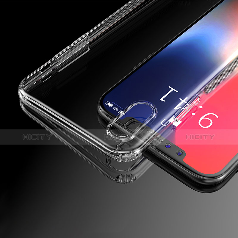 Housse Ultra Fine TPU Souple Transparente T17 pour Apple iPhone X Clair Plus