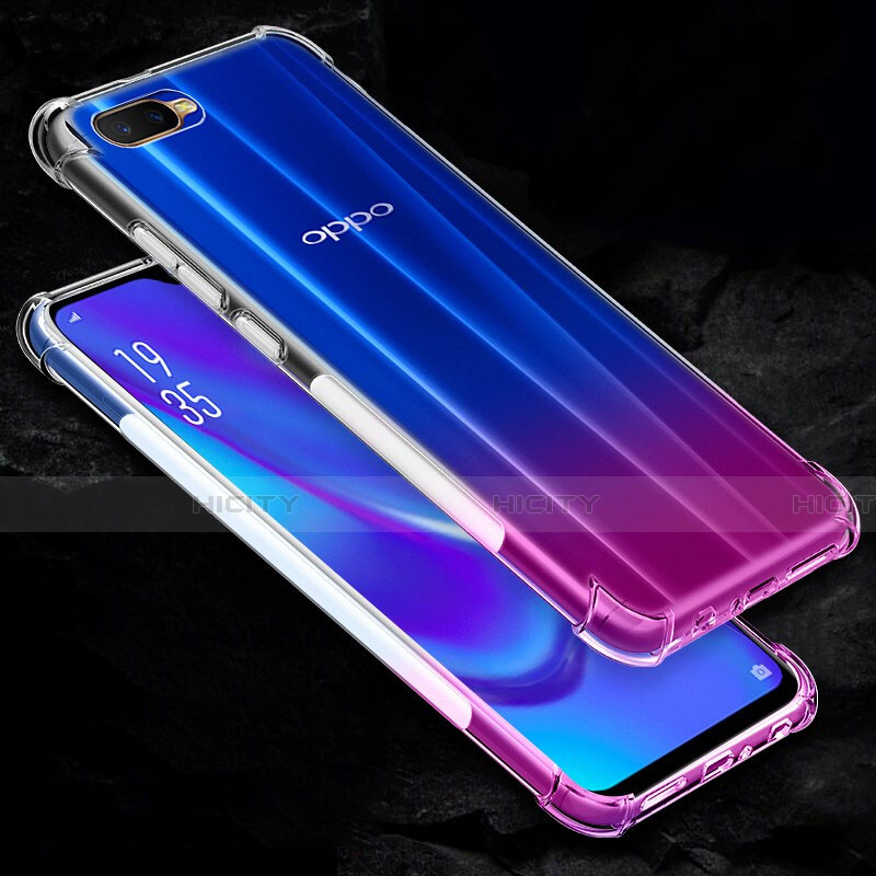 Housse Ultra Fine TPU Souple Transparente Z02 pour Oppo R17 Neo Clair Plus