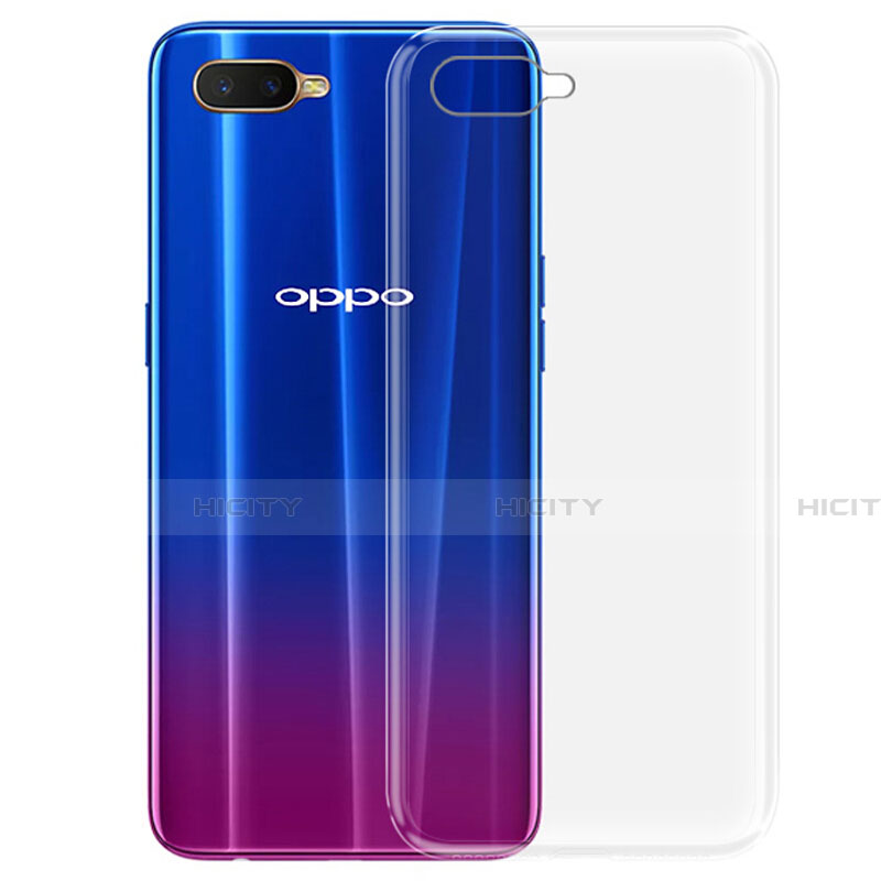 Housse Ultra Fine TPU Souple Transparente Z03 pour Oppo K1 Clair Plus