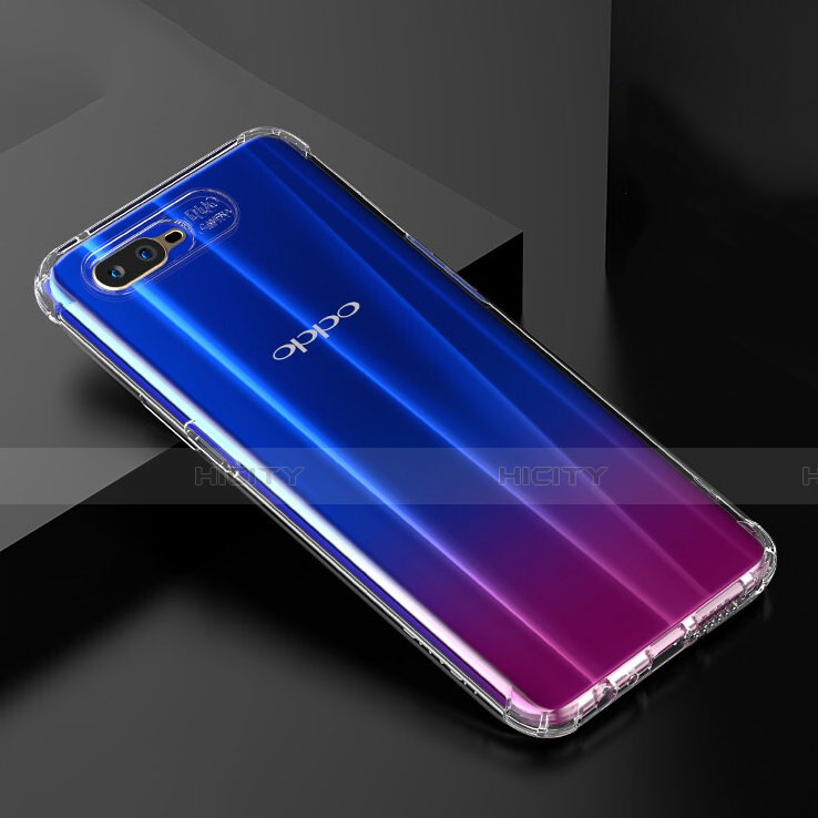 Housse Ultra Fine TPU Souple Transparente Z04 pour Oppo K1 Clair Plus