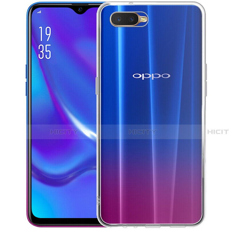 Housse Ultra Fine TPU Souple Transparente Z07 pour Oppo K1 Clair Plus