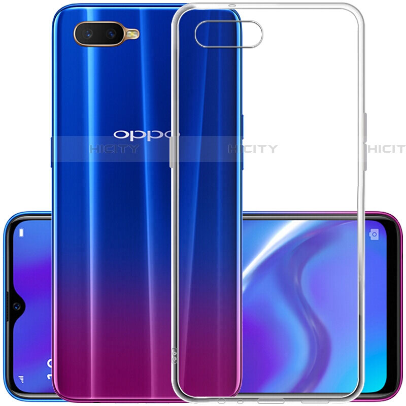 Housse Ultra Fine TPU Souple Transparente Z07 pour Oppo RX17 Neo Clair Plus