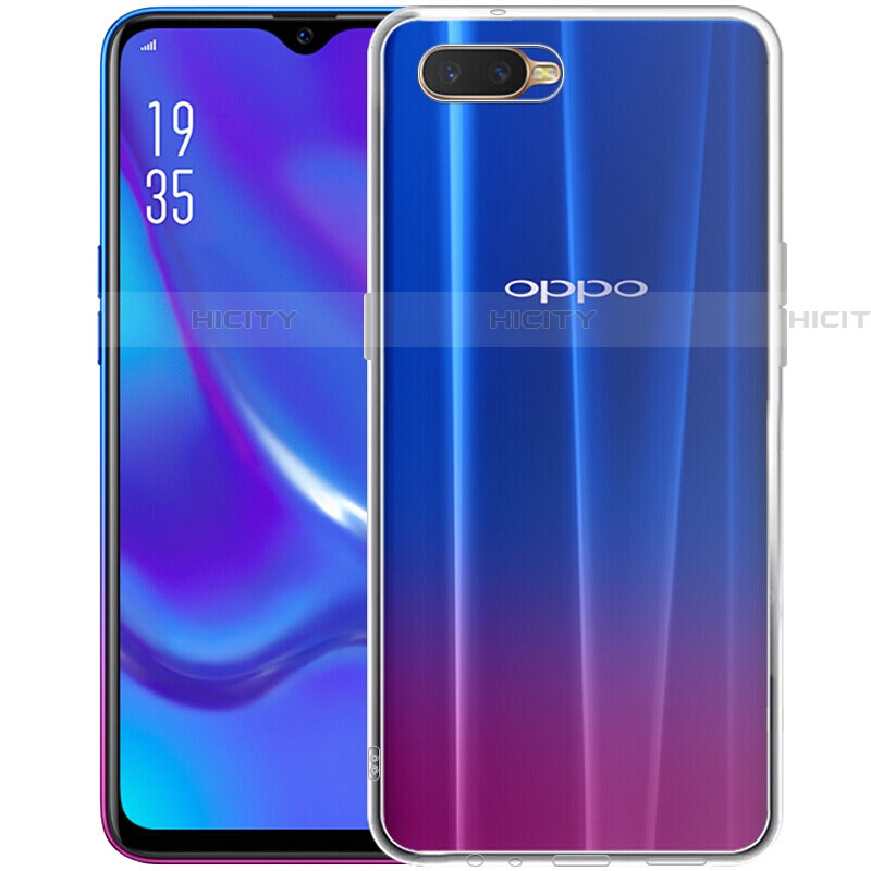 Housse Ultra Fine TPU Souple Transparente Z07 pour Oppo RX17 Neo Clair Plus