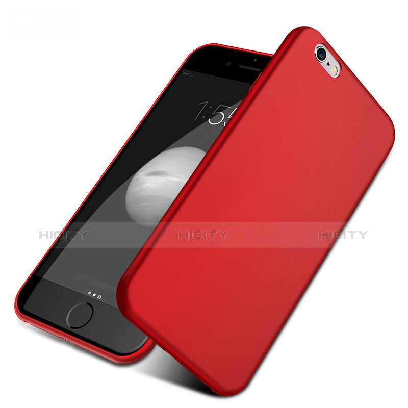 Housse Ultra Fine TPU Souple U01 pour Apple iPhone 6S Rouge Plus