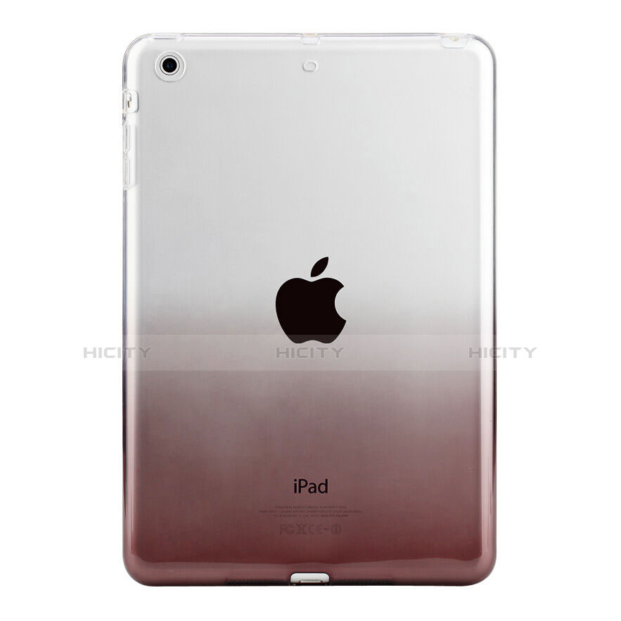 Housse Ultra Fine Transparente Souple Degrade pour Apple iPad Mini 2 Gris Plus