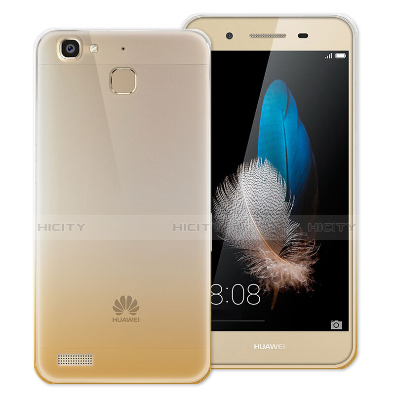 Housse Ultra Fine Transparente Souple Degrade pour Huawei Enjoy 5S Or Plus