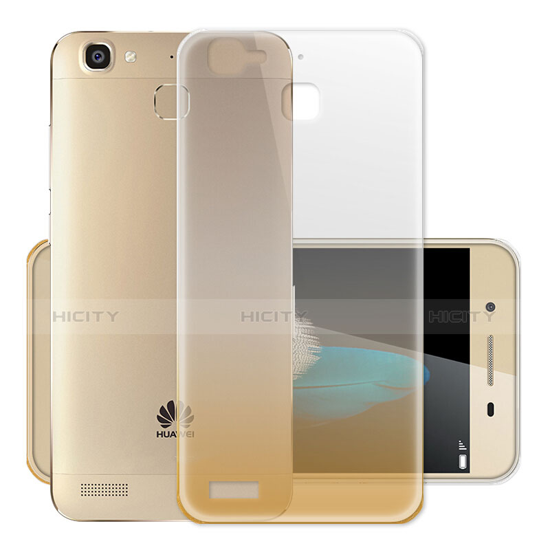 Housse Ultra Fine Transparente Souple Degrade pour Huawei Enjoy 5S Or Plus