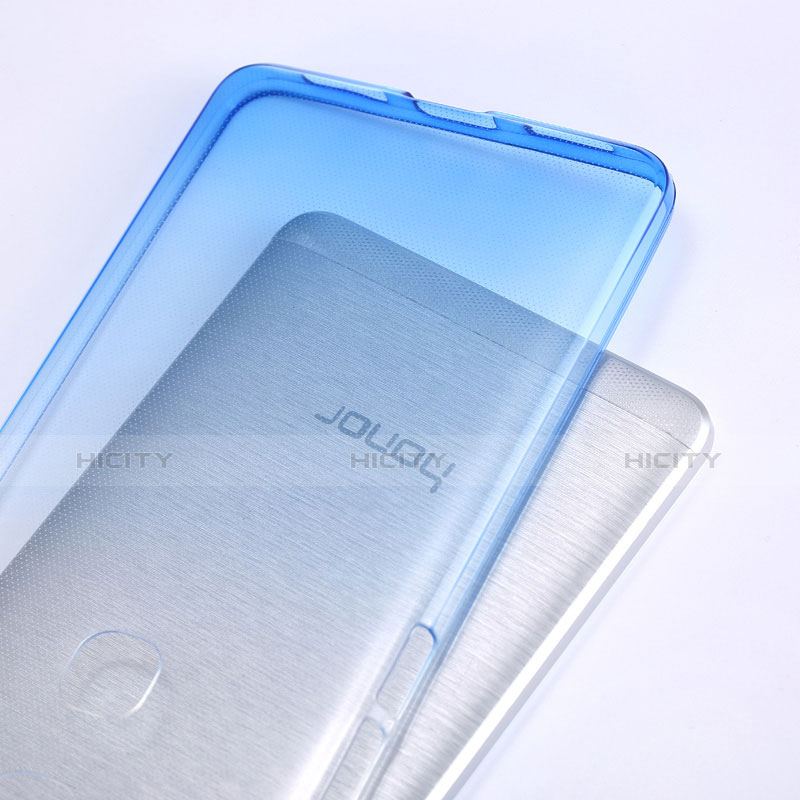 Housse Ultra Fine Transparente Souple Degrade pour Huawei Honor Play 5X Bleu Ciel Plus