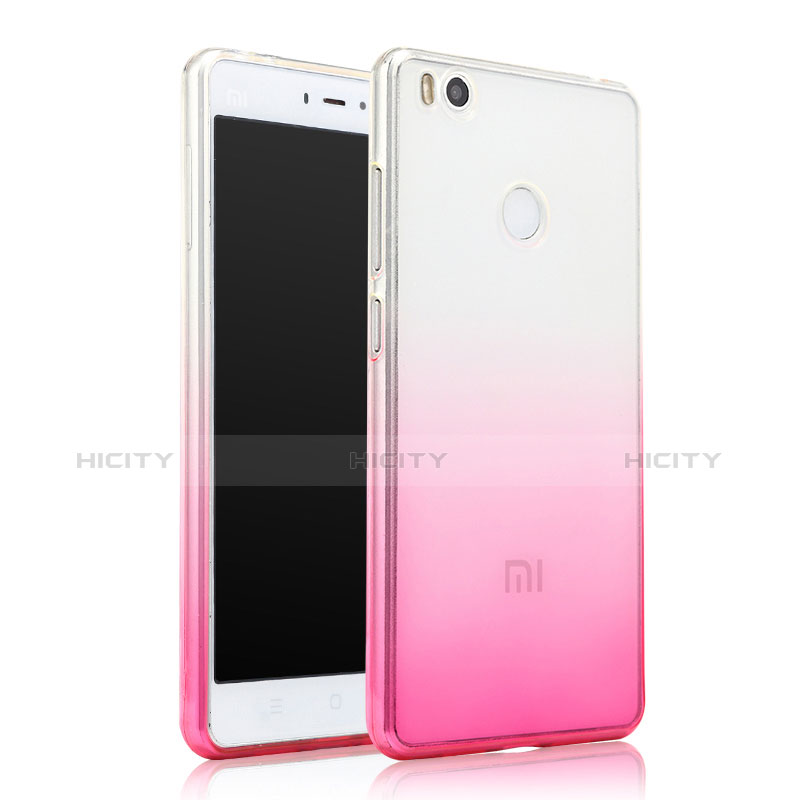 Housse Ultra Fine Transparente Souple Degrade pour Xiaomi Mi 4S Rose Plus