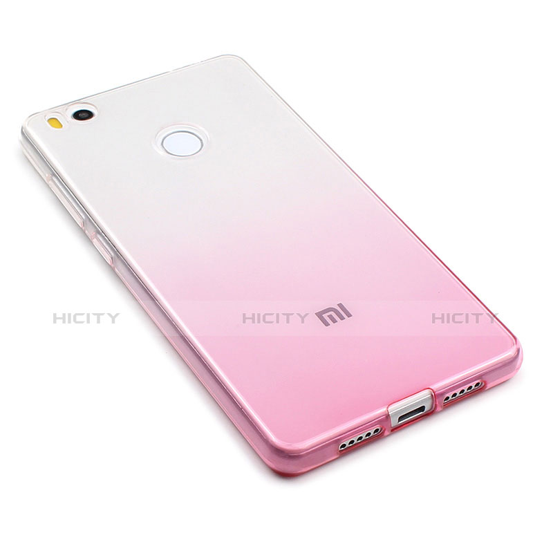 Housse Ultra Fine Transparente Souple Degrade pour Xiaomi Mi 4S Rose Plus