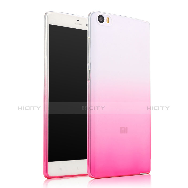 Housse Ultra Fine Transparente Souple Degrade pour Xiaomi Mi Note Rose Plus