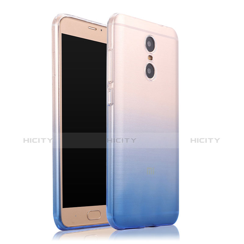 Housse Ultra Fine Transparente Souple Degrade pour Xiaomi Redmi Pro Bleu Plus