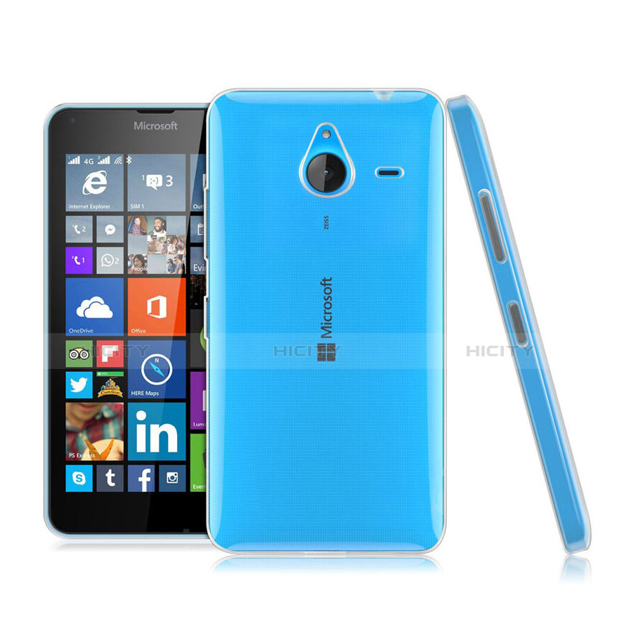 Housse Ultra Slim Silicone Souple Transparente pour Microsoft Lumia 640 XL Lte Clair Plus