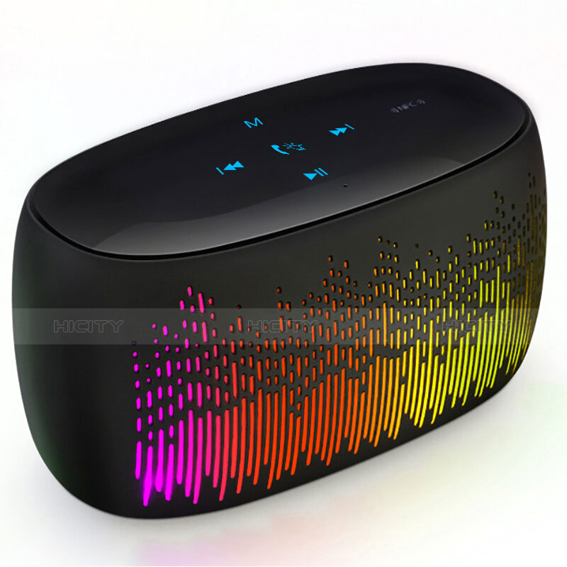 Mini Haut Parleur Enceinte Portable Sans Fil Bluetooth Haut-Parleur S06 Noir Plus