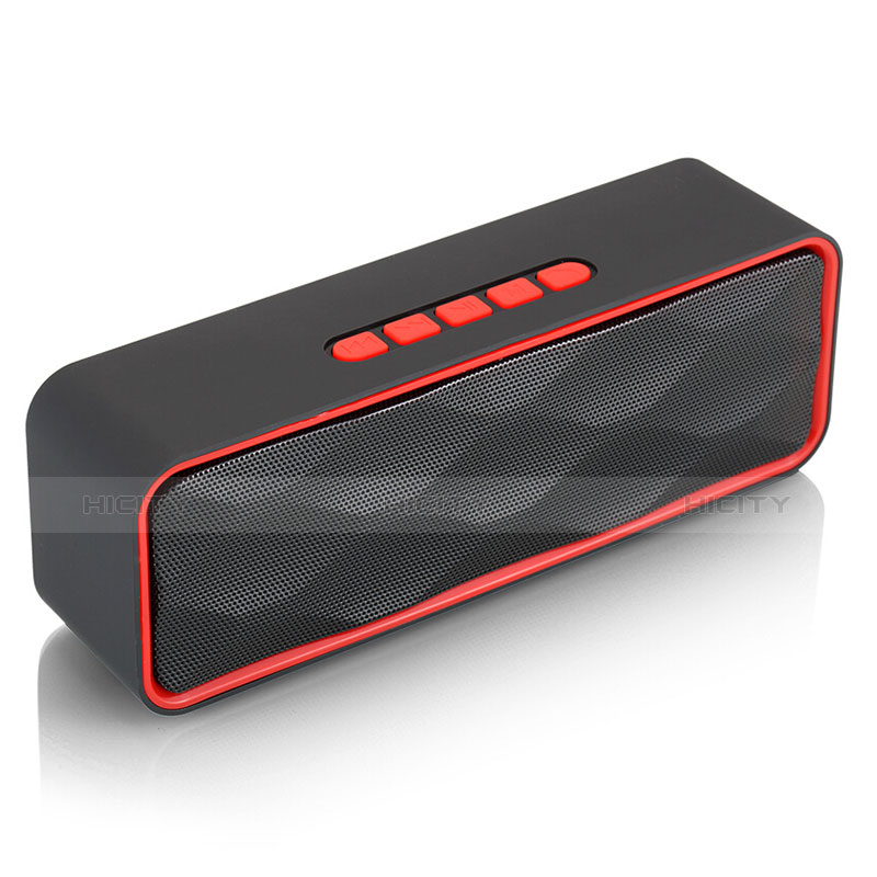 Mini Haut Parleur Enceinte Portable Sans Fil Bluetooth Haut-Parleur S18 Rouge Plus