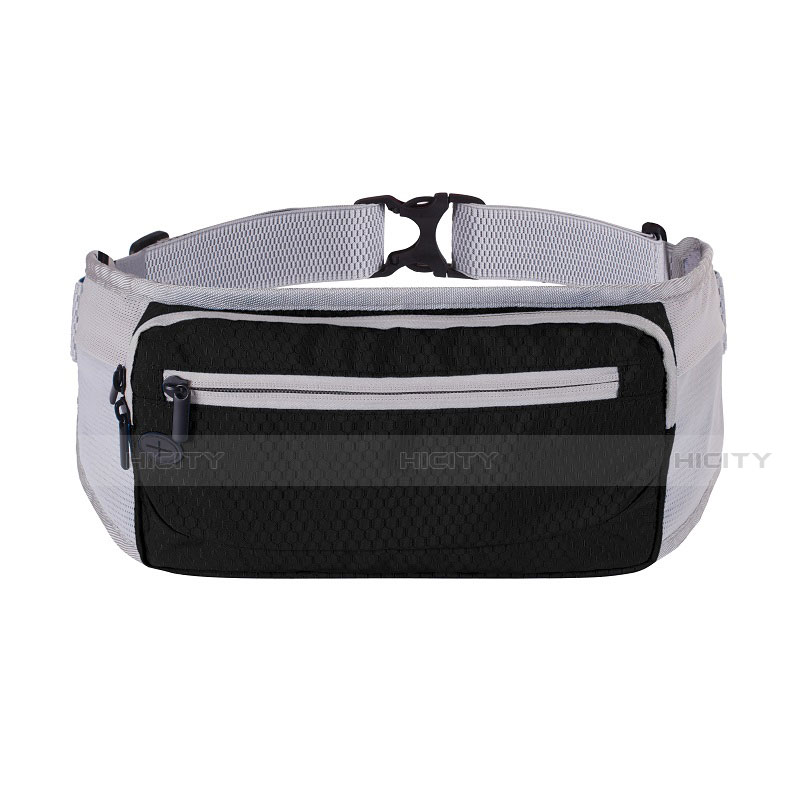 Sacs Banane Ceinture de Course Reglable Etanche Universel S15 Noir Plus