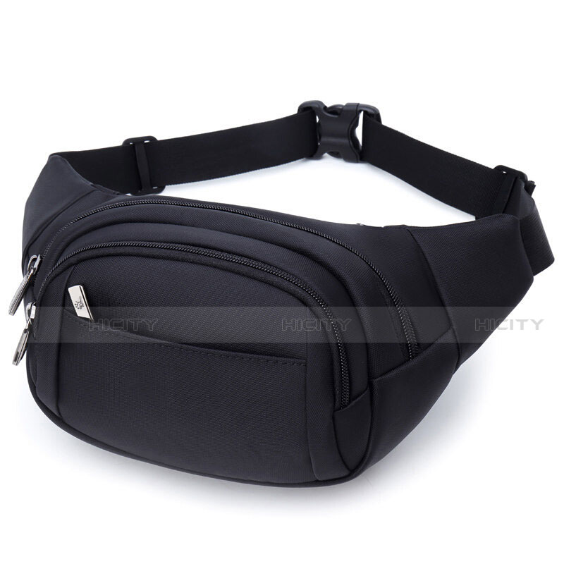 Sacs Banane Ceinture de Course Reglable Etanche Universel S17 Noir Plus