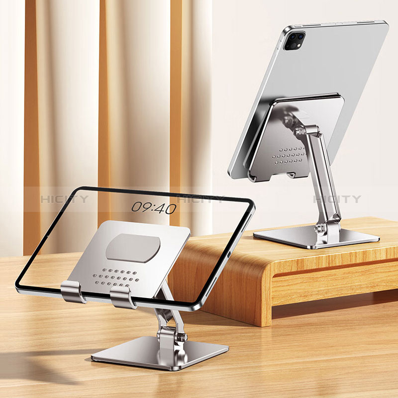 Support de Bureau Support Tablette Flexible Universel Pliable Rotatif 360 F01 pour Samsung Galaxy Tab S7 Plus 5G 12.4 SM-T976 Plus