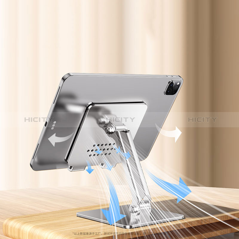 Support de Bureau Support Tablette Flexible Universel Pliable Rotatif 360 F01 pour Samsung Galaxy Tab S7 Plus 5G 12.4 SM-T976 Plus