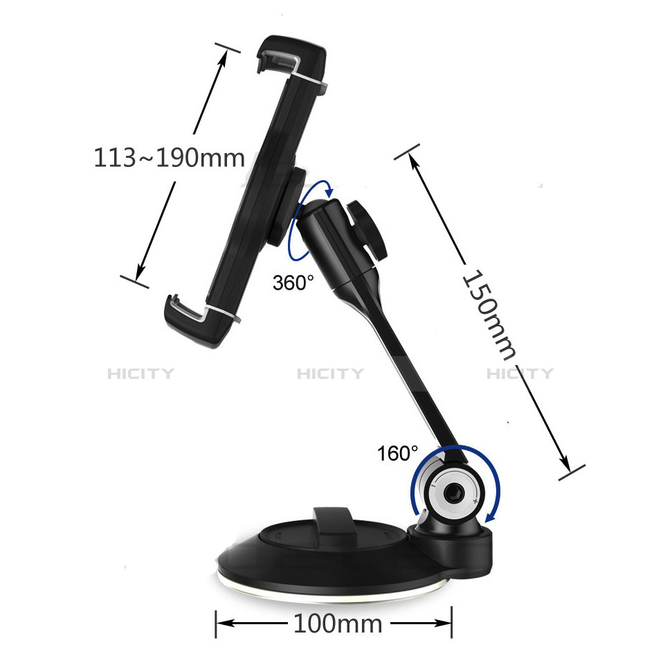 Support de Bureau Support Tablette Flexible Universel Pliable Rotatif 360 H05 pour Huawei MediaPad T3 8.0 KOB-W09 KOB-L09 Plus