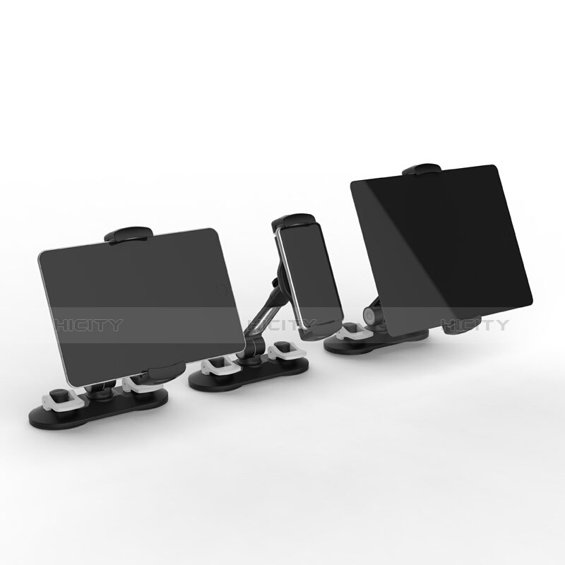 Support de Bureau Support Tablette Flexible Universel Pliable Rotatif 360 H11 pour Huawei MateBook HZ-W09 Noir Plus