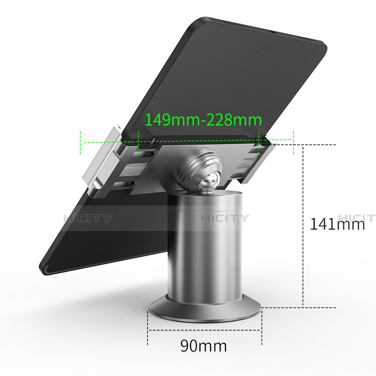 Support de Bureau Support Tablette Flexible Universel Pliable Rotatif 360 K12 pour Samsung Galaxy Tab Pro 8.4 T320 T321 T325 Plus