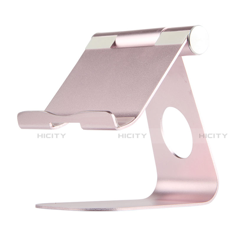 Support de Bureau Support Tablette Flexible Universel Pliable Rotatif 360 K15 pour Amazon Kindle Paperwhite 6 inch Or Rose Plus