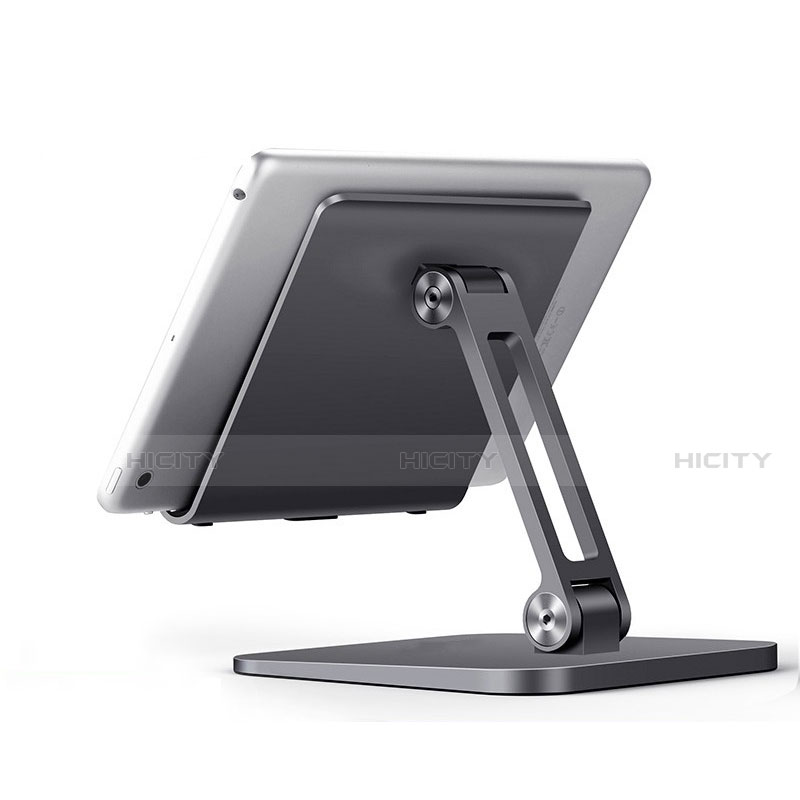 Support de Bureau Support Tablette Flexible Universel Pliable Rotatif 360 K17 pour Apple iPad Mini 2 Gris Fonce Plus