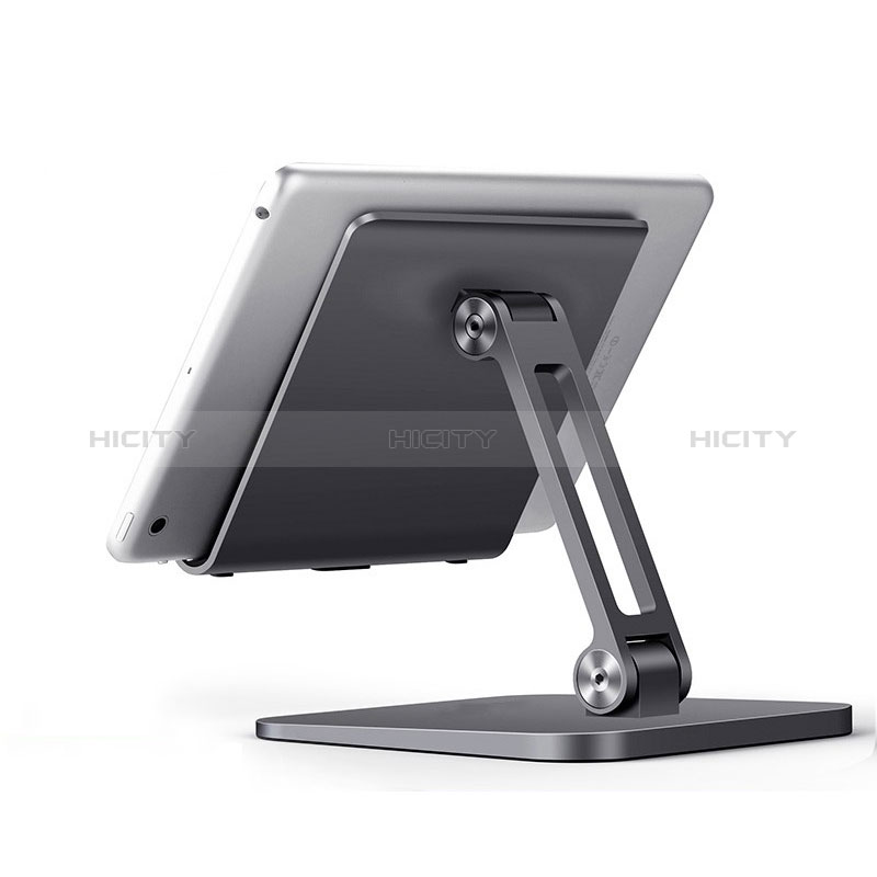 Support de Bureau Support Tablette Flexible Universel Pliable Rotatif 360 K17 pour Apple iPad Mini 6 Gris Fonce Plus