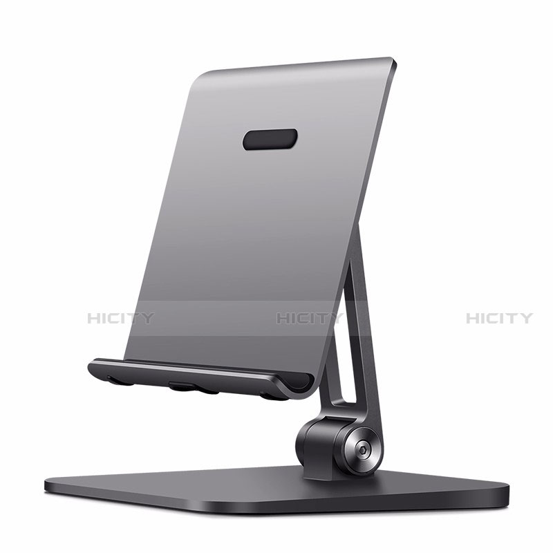 Support de Bureau Support Tablette Flexible Universel Pliable Rotatif 360 K17 pour Huawei MatePad T 8 Gris Fonce Plus